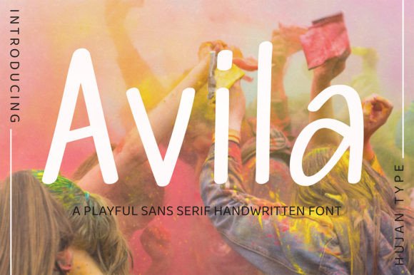 Avila: A Handwritten Sans Serif Font for Modern Brands