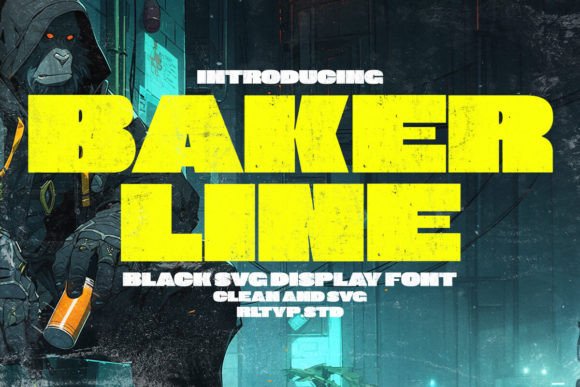 Bakerline Font: Bold Branding for Small Business