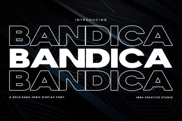 Bandica Font: Elevate Your Brand Identity