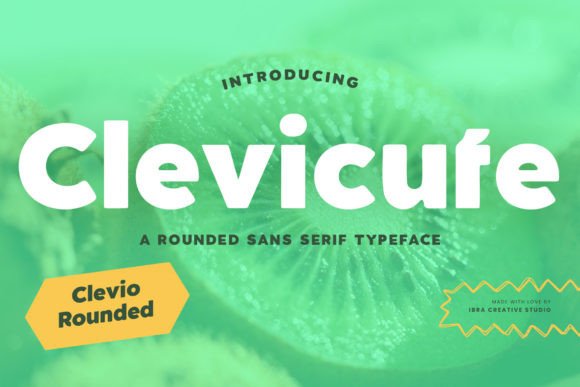 Clevicute: A Playful Sans Serif Font for Web Design