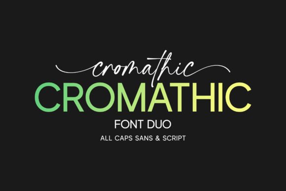 Cromathic Font Duo for Modern Web Design