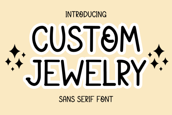 Custom Jewelry Font Review for Brand Design
