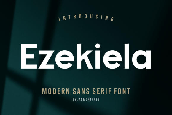 Ezekiela: The Modern Sans Serif Font for Business Branding