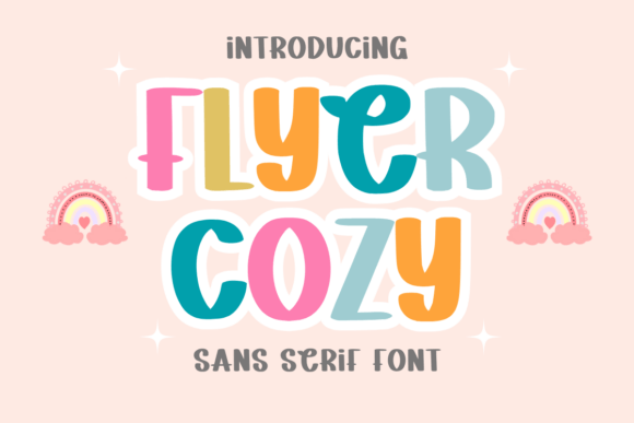 Flyer Cozy Font for Social Media Campaigns