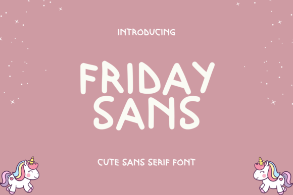 Friday Sans: A Modern Typeface for Makers