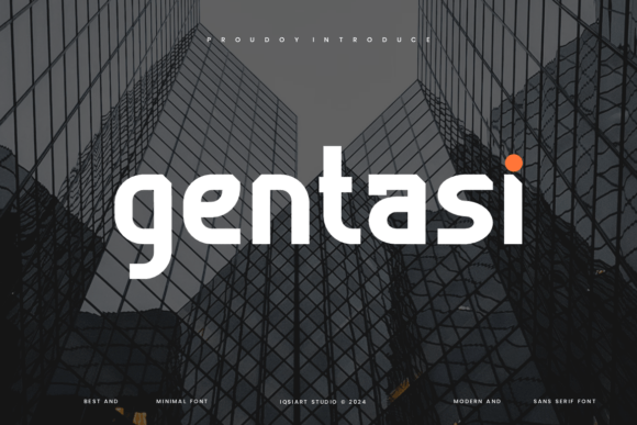 Gentasi: The Bold Sans Serif Font for High-Impact Marketing