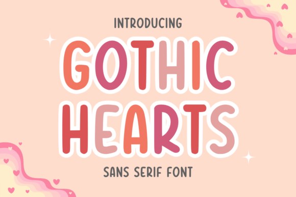 Gothic Hearts Font for Modern Web Branding