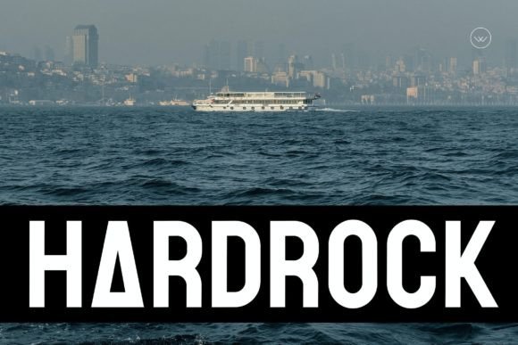 Hardrock Font: Modern Sans Serif for Bold Campaigns