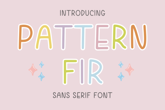 Pattern Pir: A Quirky Sans Serif Font for Editorial Design
