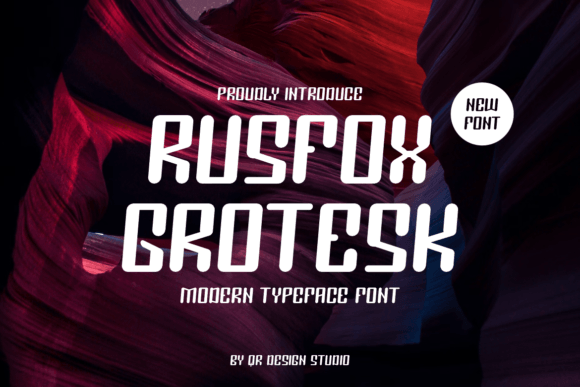 Rusfox Grotesk: The Modern Typeface for Clear Campaigns