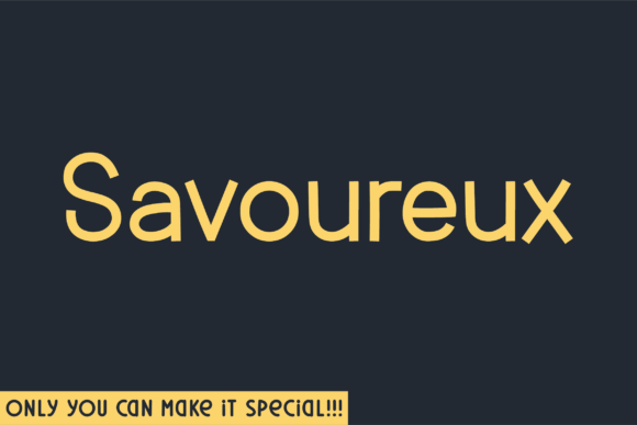 Savoureux Font: A Designer’s Guide to Handwritten Sans Serif Branding