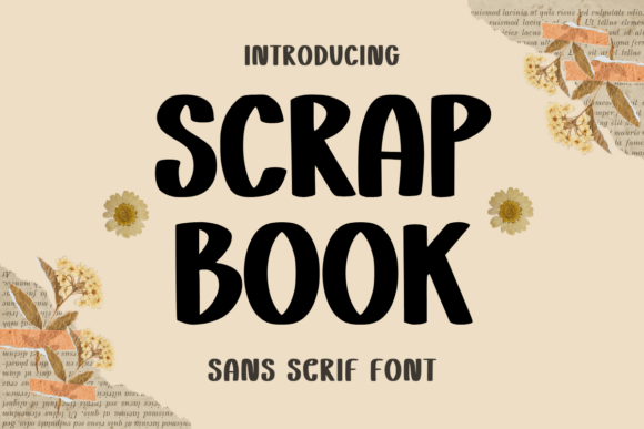 Scrap Book Font for Modern Web Design