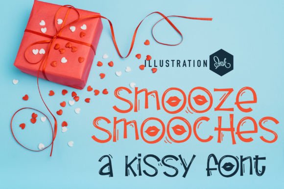 Smooze Smooches Typeface for Playful Branding