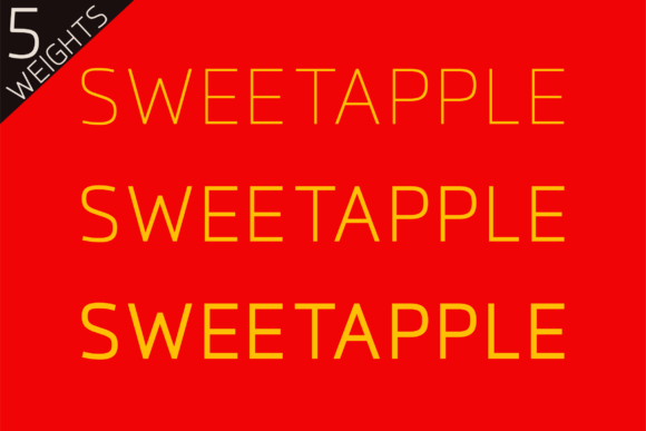 Sweetapple Font for Modern Crafters